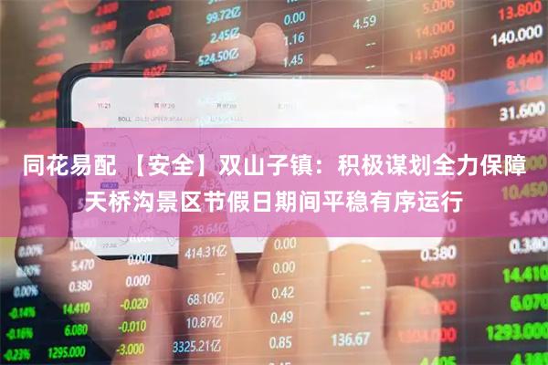 同花易配 【安全】双山子镇：积极谋划全力保障天桥沟景区节假日期间平稳有序运行